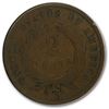 Image 2 : 1868 Two Cent Piece Good