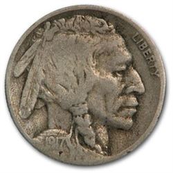 1917-S Buffalo Nickel VG