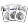 Image 1 : 1 oz Silver American Eagle MS-70 NGC (Random Year)
