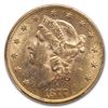 Image 2 : 1877 $20 Liberty Gold Double Eagle MS-60 PCGS