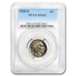 1928-D Buffalo Nickel MS-65 PCGS