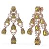 Image 2 : 17.84 ctw Canary Citrine & Diamond Earrings 18K Rose Gold