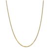 Image 1 : 14k 2.2 mm Beveled Curb Chain Necklace - 20 in.
