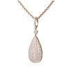 Image 3 : 5.5 ctw Diamond Necklace 18K Rose Gold