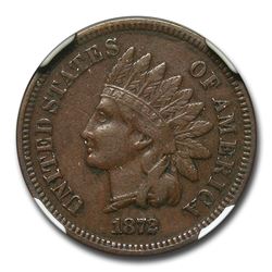 1872 Indian Head Cent VF-35 NGC