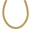 Image 1 : 14k Yellow Gold w/2in ext. Fancy Choker Necklace - 18 in.
