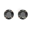 Image 1 : 4 ctw Black Diamond Designer Earrings 14k Rose Gold