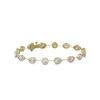 Image 1 : 6.5 ctw Mix Cut Diamonds Designer Bracelet 18K Yellow Gold