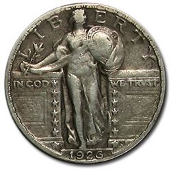 1926-S Standing Liberty Quarter VF