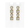 Image 1 : 2.24 ctw Diamond Earrings 18K Yellow Gold