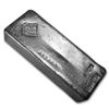 Image 1 : 100 oz Silver Bar - Johnson Matthey (Canada, Serial #)