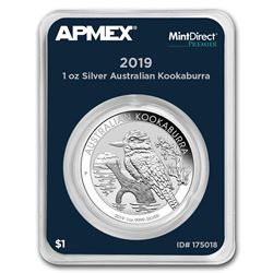 2019 Australia 1 oz Silver Kookaburra (MintDirect® Premier)