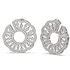 Image 2 : 4.48 ctw Diamond Earrings 18K White Gold