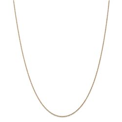 14k .8 mm Light-Baby Rope Chain Necklace - 16 in.