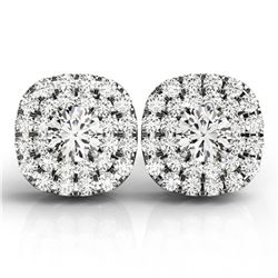 0.70 ctw Diamond VS/SI Certified Halo 14k White Gold