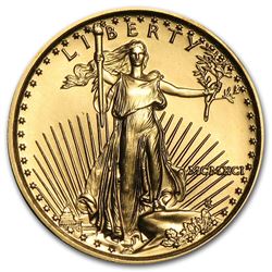 1991 1/10 oz Gold American Eagle BU (MCMXCI)