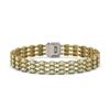 Image 3 : 20.23 ctw Opal & Diamond Bracelet 14K Yellow Gold