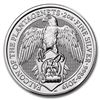 Image 1 : 2019 Great Britain 2 oz Silver Queen's Beasts The Falcon