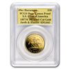 Image 1 : 1857/0 $10 49er Horseman .887 Fine Cal Gold PCGS