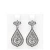 Image 1 : 2 ctw Diamond Earrings 18K White Gold