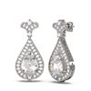 Image 2 : 2 ctw Diamond Earrings 18K White Gold