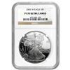 Image 1 : 2002-W Proof Silver American Eagle PF-70 NGC