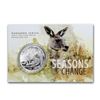 Image 1 : 2018 Australia 1 oz Silver Kangaroo (Display Card)