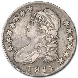 1811 Capped Bust Half Dollar XF
