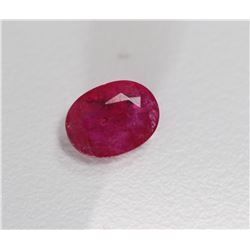 1.42ct Oval Shape Ruby  Dimension 8.6x6.8x2.4