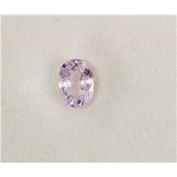 1.23ct Oval Shape Pink Saphire Dimension 7.1x5.1x3.5