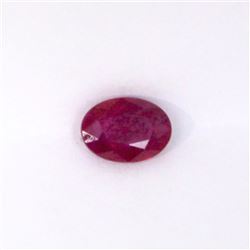 GIA 1.02ct Ruby oval cut 7 x 5.1 x 3