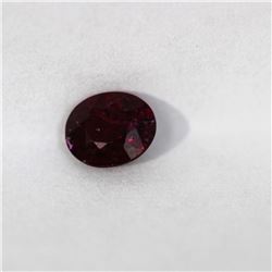 0.81ct Oval Shape Burm Ruby Dimension 6x5x3.1