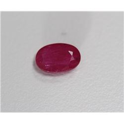 2.05ct Oval Shape Ruby  Dimension 9.3x6.4x3.1