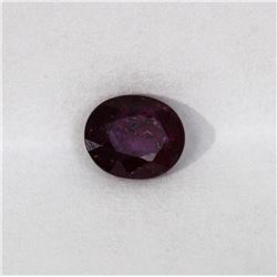 0.85ct Oval Shape Burm Ruby Dimension 5.9x5x3