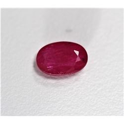 1.75ct Oval Shape Ruby  Dimension 9.3x6x3