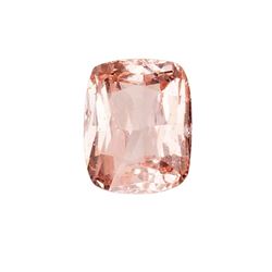 GIA 1.66ct Natural Padparadscha Sapphire Cushion cut 7.64 x 6.08 x 3.64 GIA #2195446232