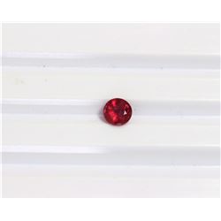 AGL 1.22ct Round Shape Ruby