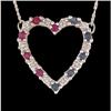 Image 1 : Lovely Sappiire, Ruby, Diamond Heart Ne