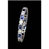 Image 1 : 14KW GOLD DIAMOND BAGUETTE/ROUND FILIGREE ETERN