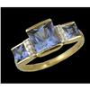 Image 1 : 3.00ct. Sapphire / Diamond Ring