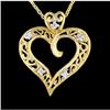 Image 1 : Lovely Heart Diamond Pendant