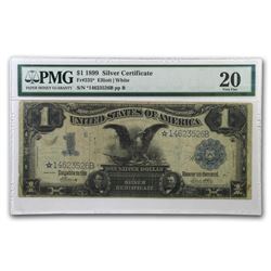1899 $1.00 Silver Certificate Black Eagle VF-20 PMG (Star Note)
