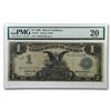 Image 1 : 1899 $1.00 Silver Certificate Black Eagle VF-20 PMG (Star Note)