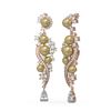 Image 2 : 5.13 ctw Diamond & Pearl Earrings 18K Rose Gold