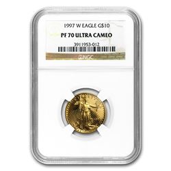 1997-W 1/4 oz Proof Gold American Eagle PF-70 NGC