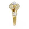 Image 2 : 2.11 ctw Marquise Diamond Ring 18K Yellow Gold