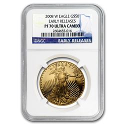 2008-W 1 oz Proof Gold American Eagle PF-70 NGC (ER)
