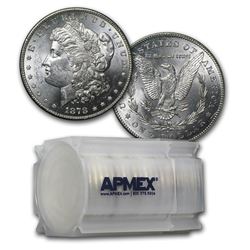 1878-S Morgan Dollars BU (20 Count Roll)