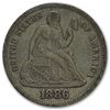 Image 1 : 1886 Liberty Seated Dime VF