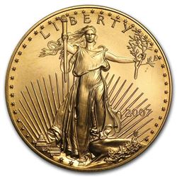 2007 1 oz Gold American Eagle BU